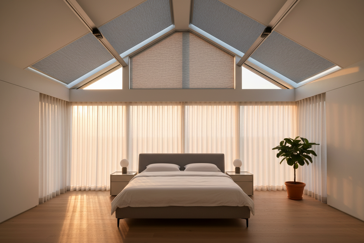 How Automated Skylight Shades Saved My Bedroom From the 5 AM Sun