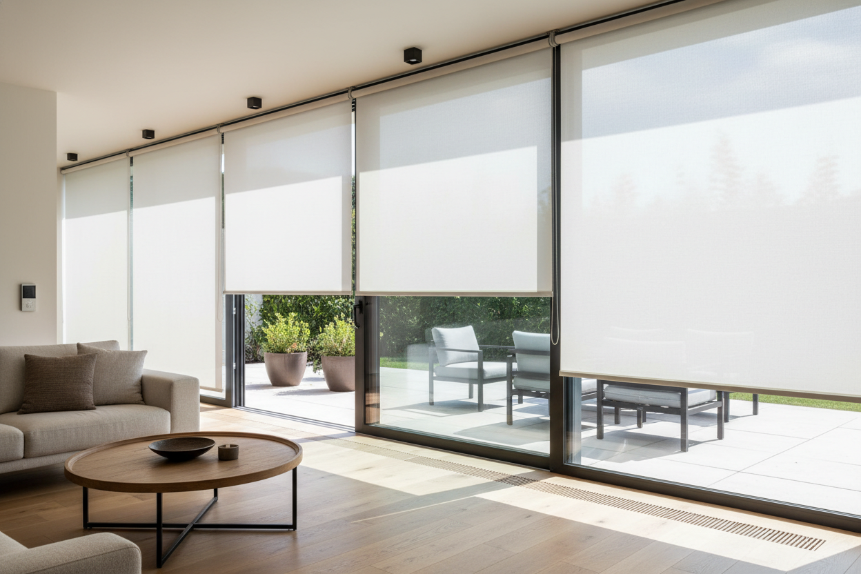 I Swapped Permanent Bug Screens for Exterior Shades Motorized