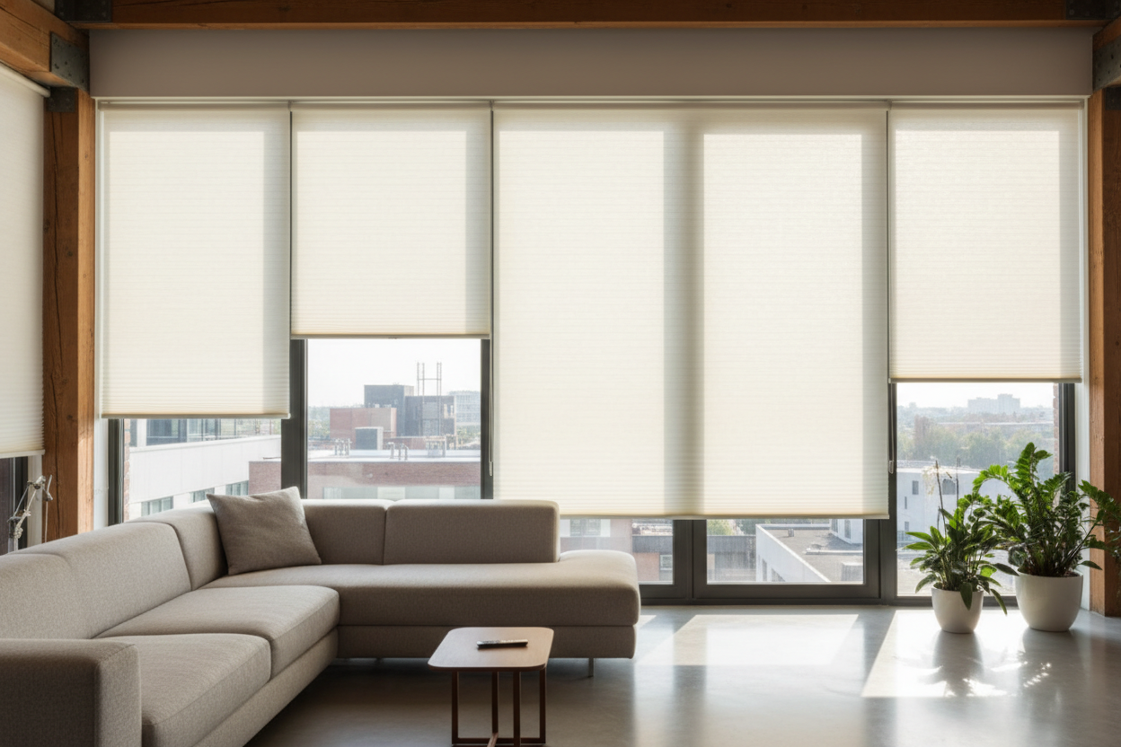 I Saved My Drafty Original Windows With Automatic Cellular Shades