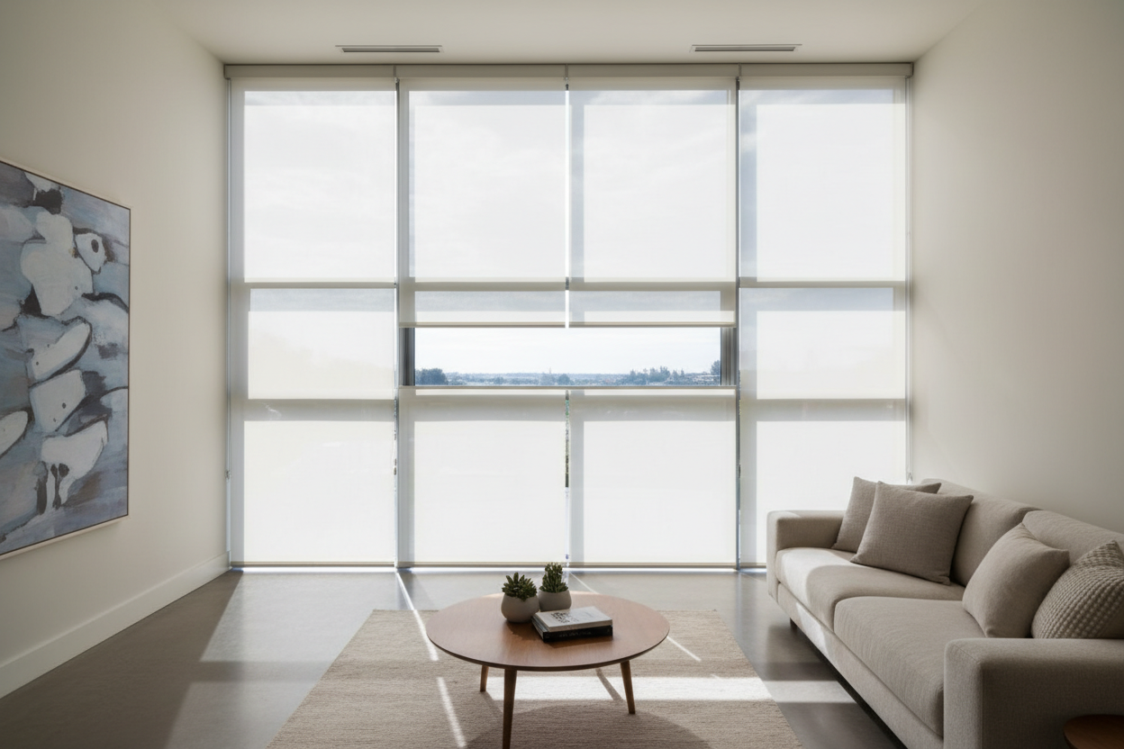 How Motorized Top Down Bottom Up Shades Fixed My Fishbowl Home