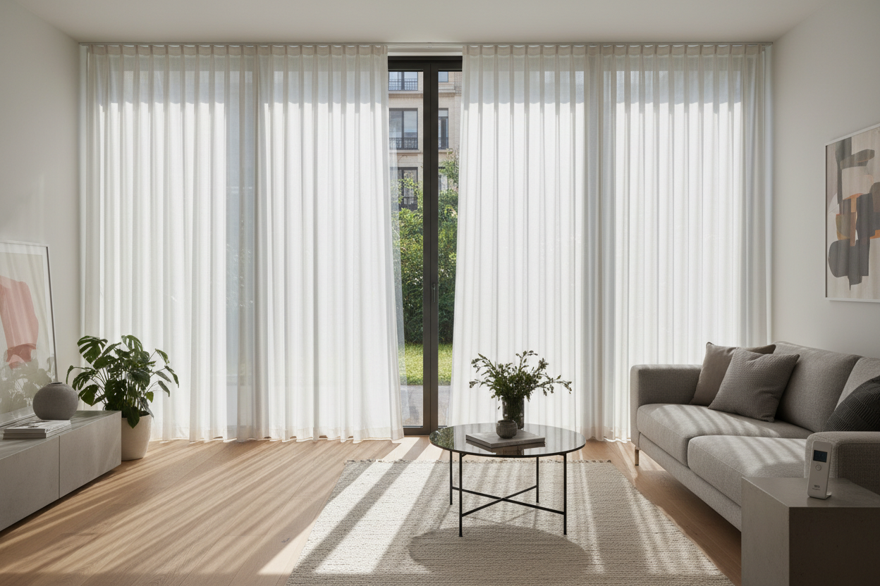 I Ruined My Custom Pleats Because I Didn't Automate Curtains First