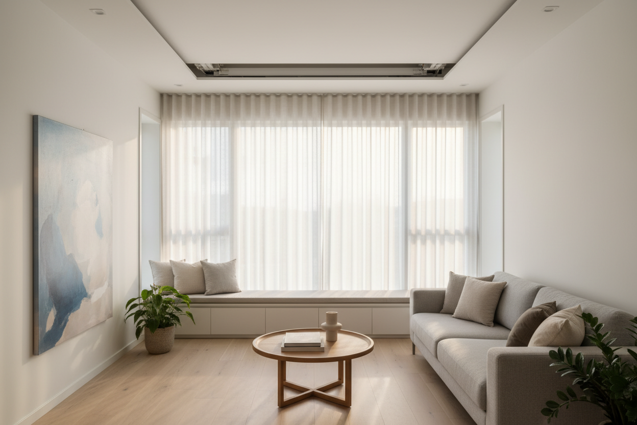 How to Hide an Automated Shade So It Looks Like a Custom Built-In