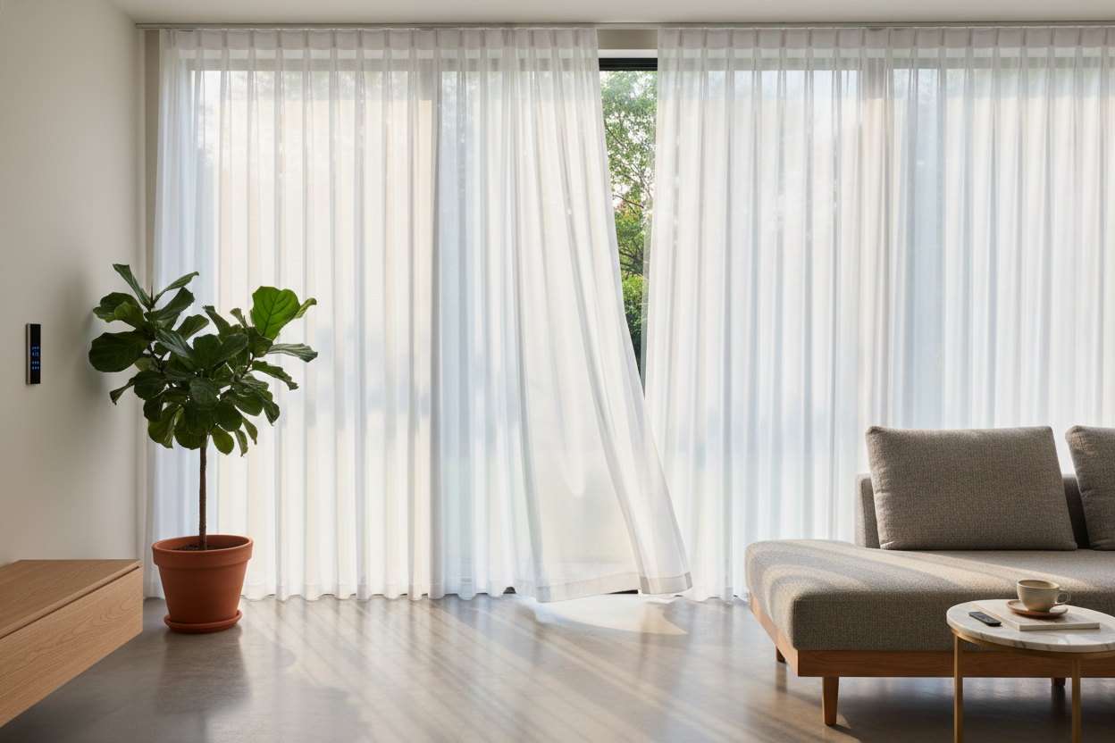 I Faked a Sunroom Addition With Exterior Solar Shades Motorized