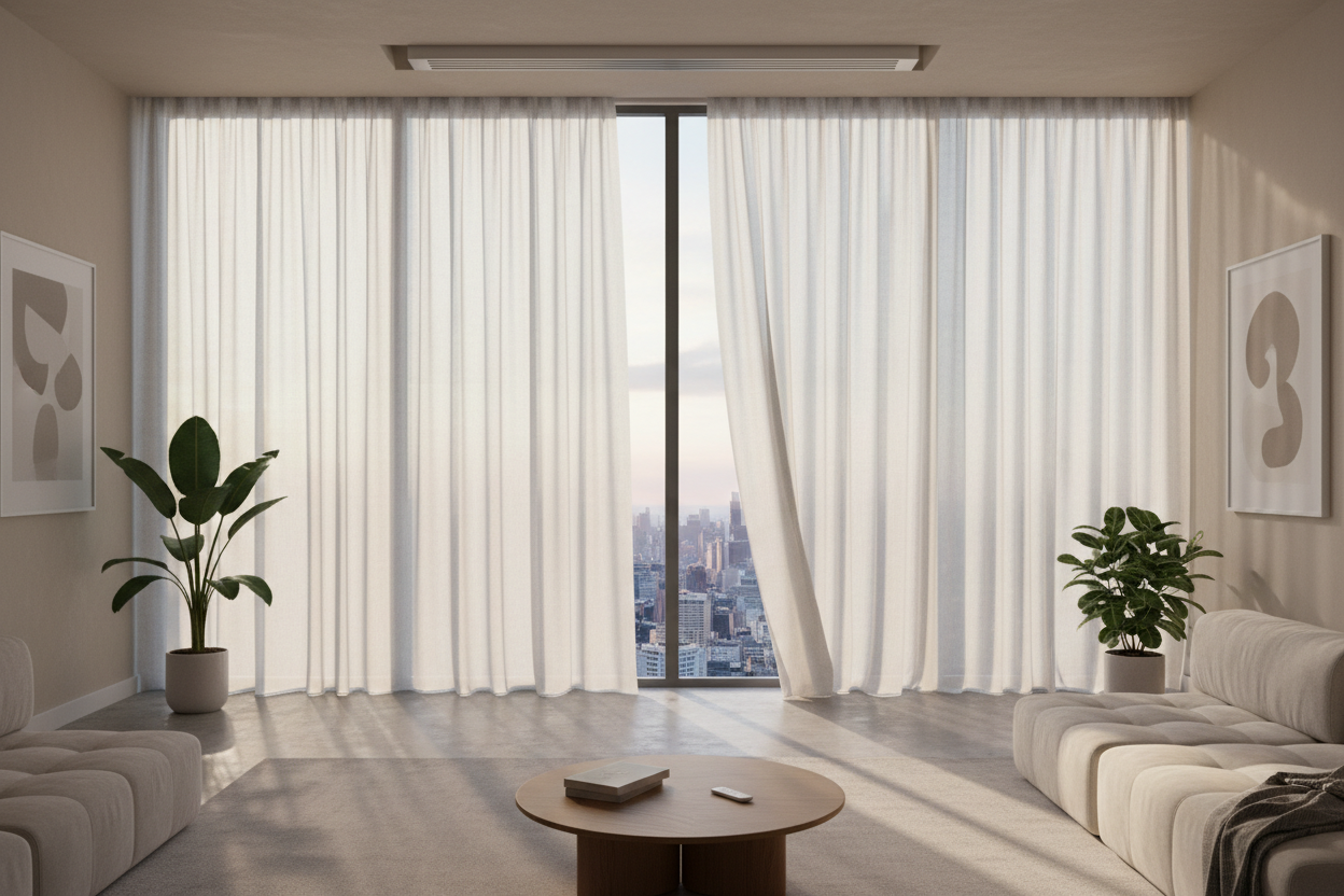 I Put a Somfy Drapery Motor on Massive Curtains—Here's the Truth
