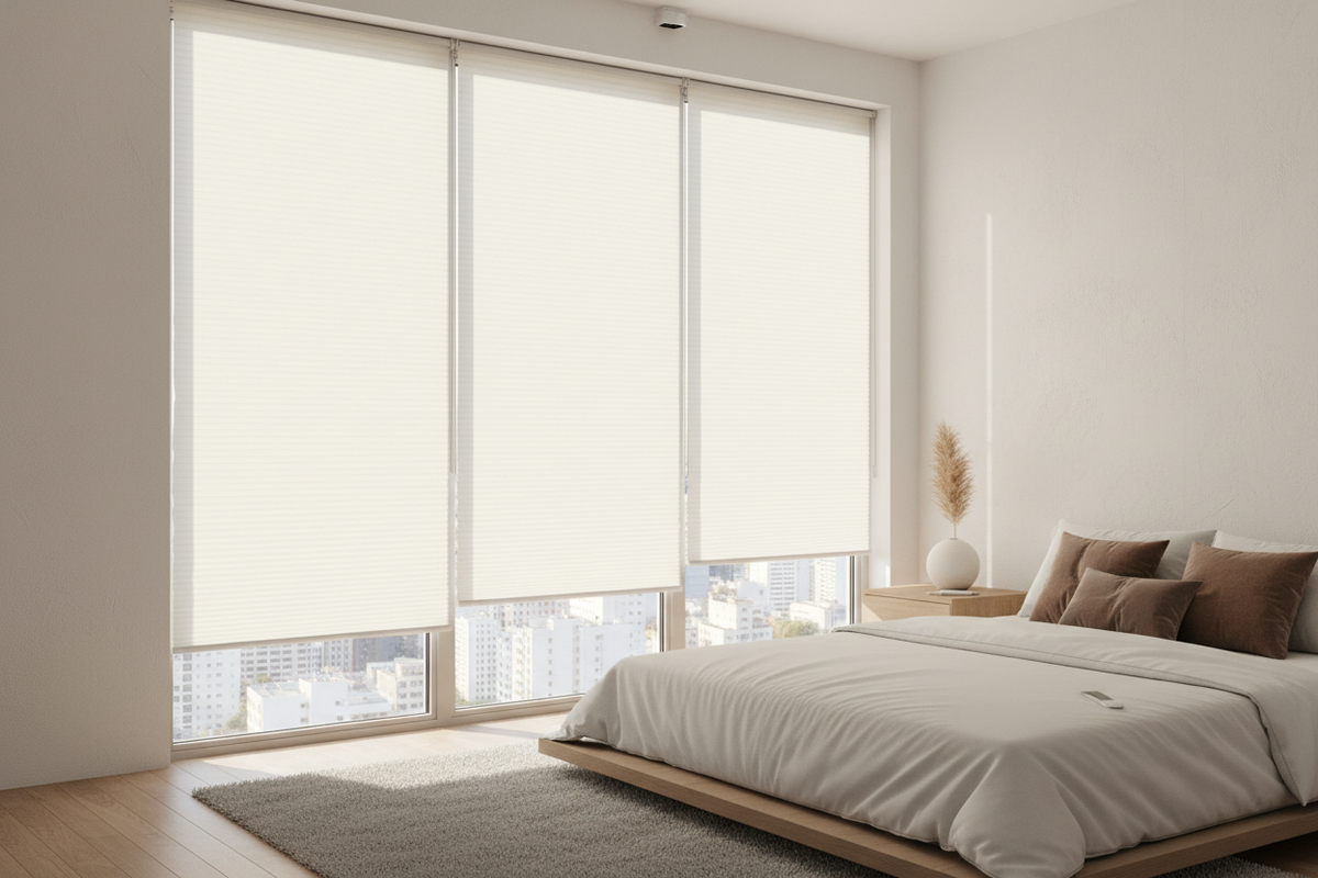 My Custom Drapes Took Months, So I Bought Paper Roll Up Blinds
