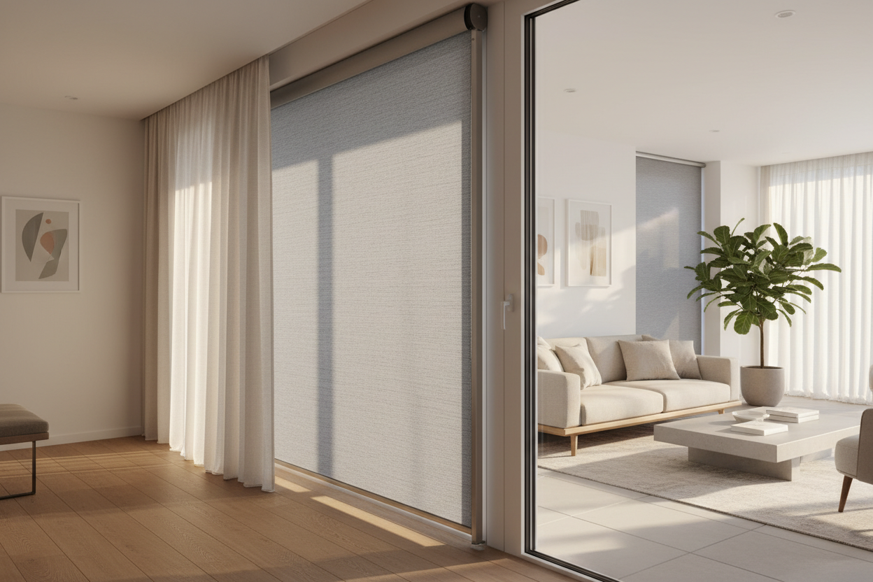 Is an All-Weather Exterior PVC Roll-Up Sun Shade Actually Tacky?