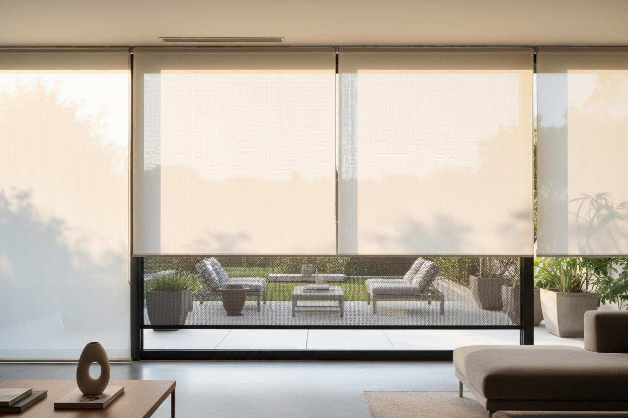 The Annoying Light Gap Fix: Sizing Up to a 9 Foot Outdoor Roller Shade