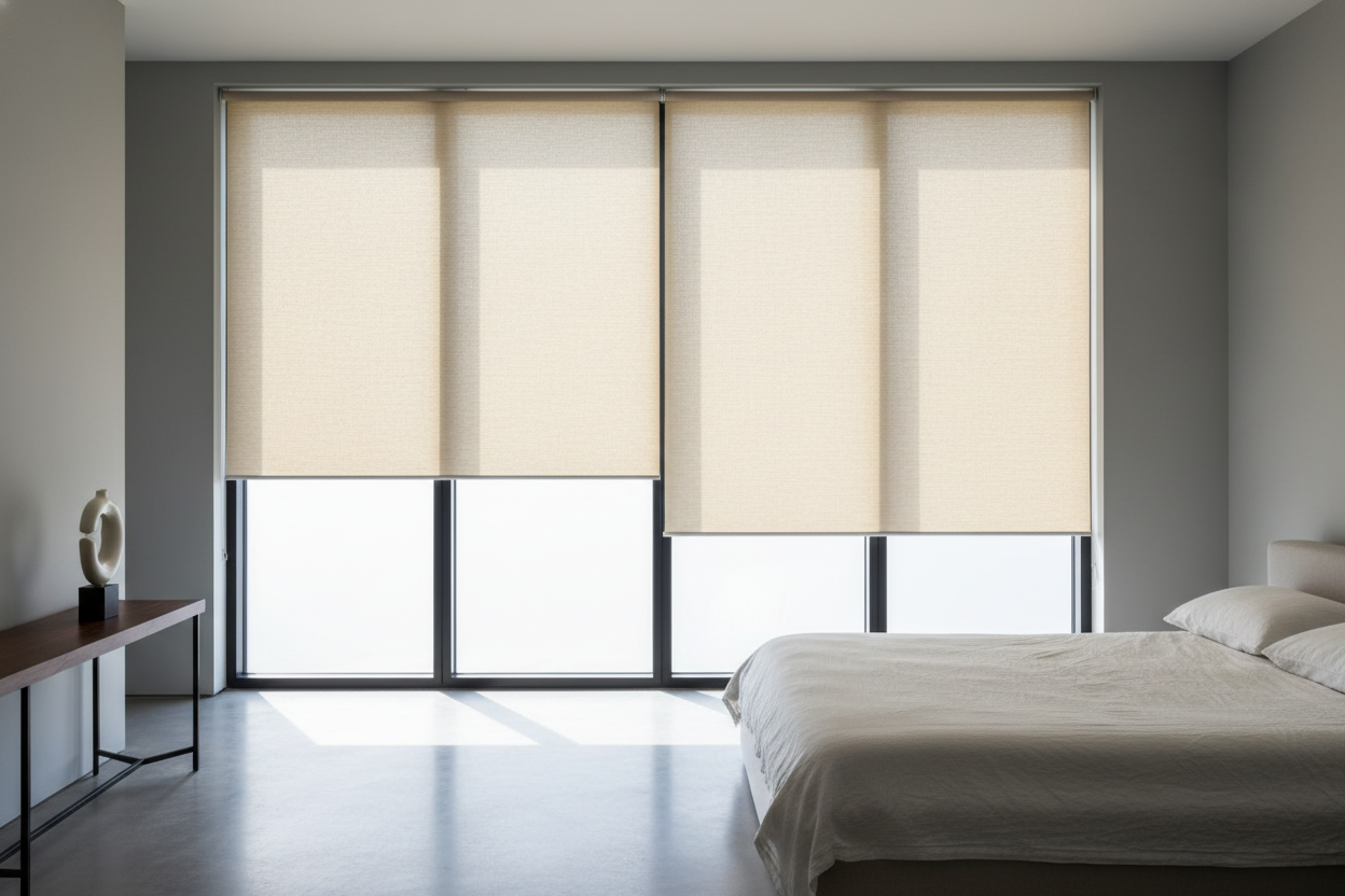 Your Drafty Room Needs Insulated Roller Shades (Not Heavy Drapes)
