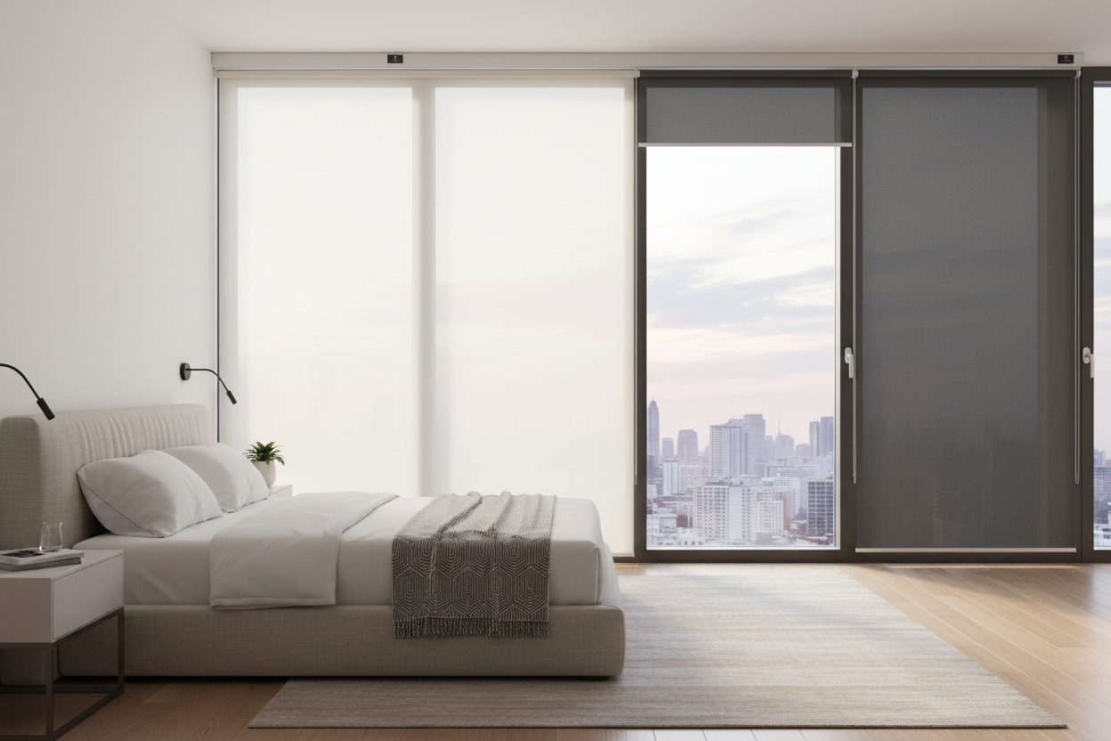 Your Bedroom Needs Roller Blinds and Shades (Not Just Drapes)