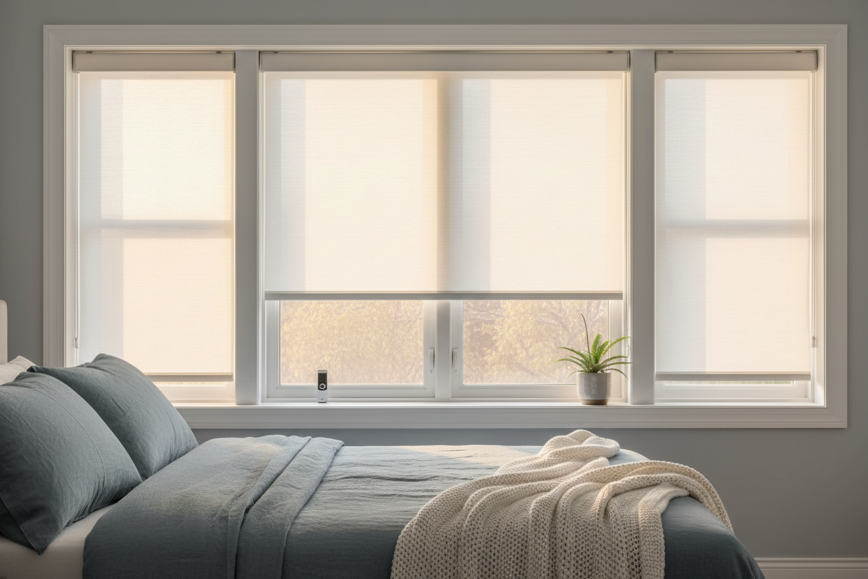 How to Hang Roller Blinds Inside Mount (Without Splitting Your Trim)