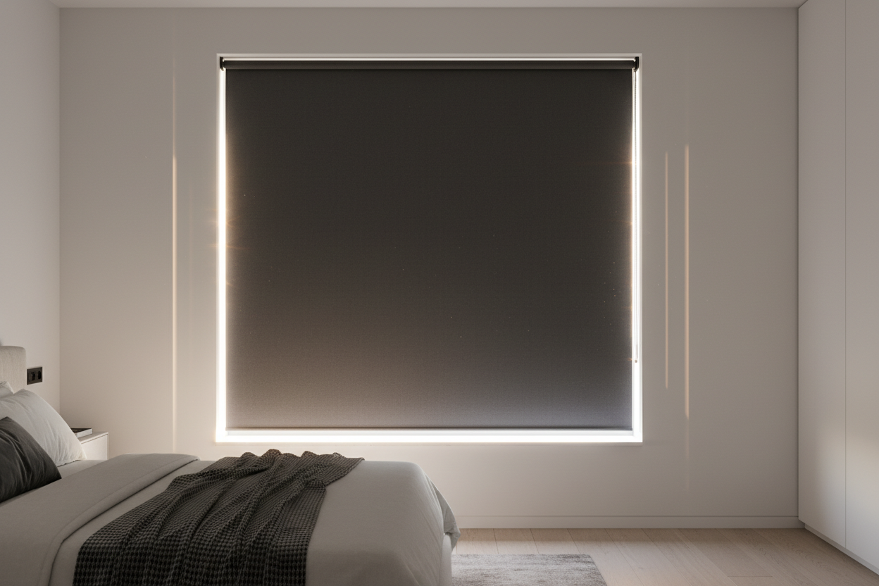 Why Your Blackout Roller Shades Inside Mount Aren't Pitch Black