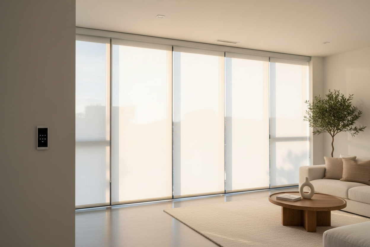 Why I Swapped Layered Drapes for a Bali Dual Roller Shade