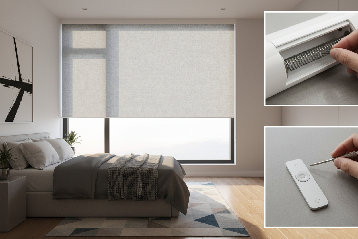 The Tug-and-Release Myth: How to Raise Roller Shades That Won't Budge
