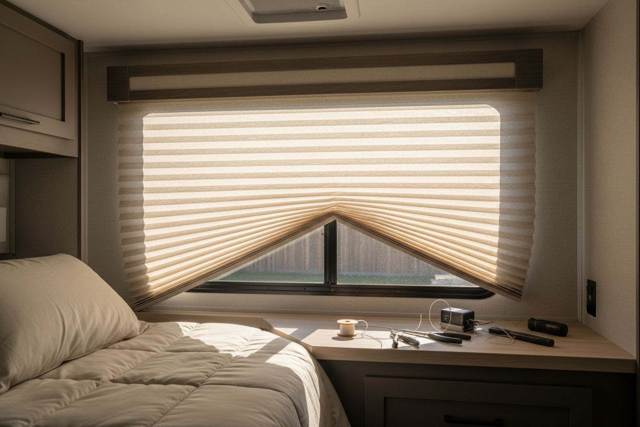 So Your RV Shade Won't Go Up: The 5-Minute Fix I Learned on the Road