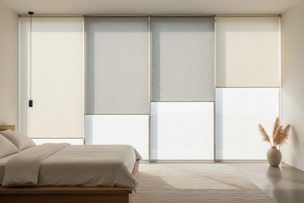 The 3 Textures That Make Roller Fabric Shades Look Expensive