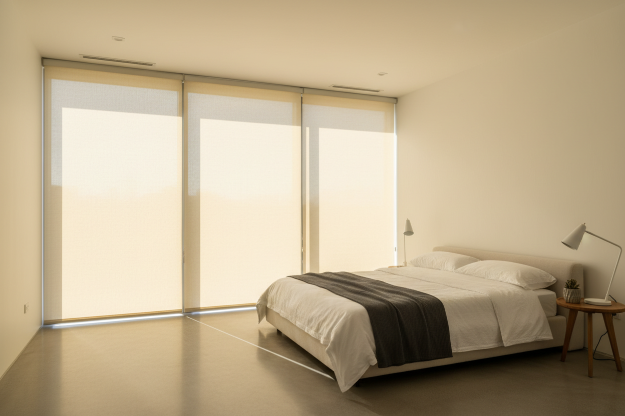 Why Your Light Filtering Roller Shades Make the Room Look Yellow