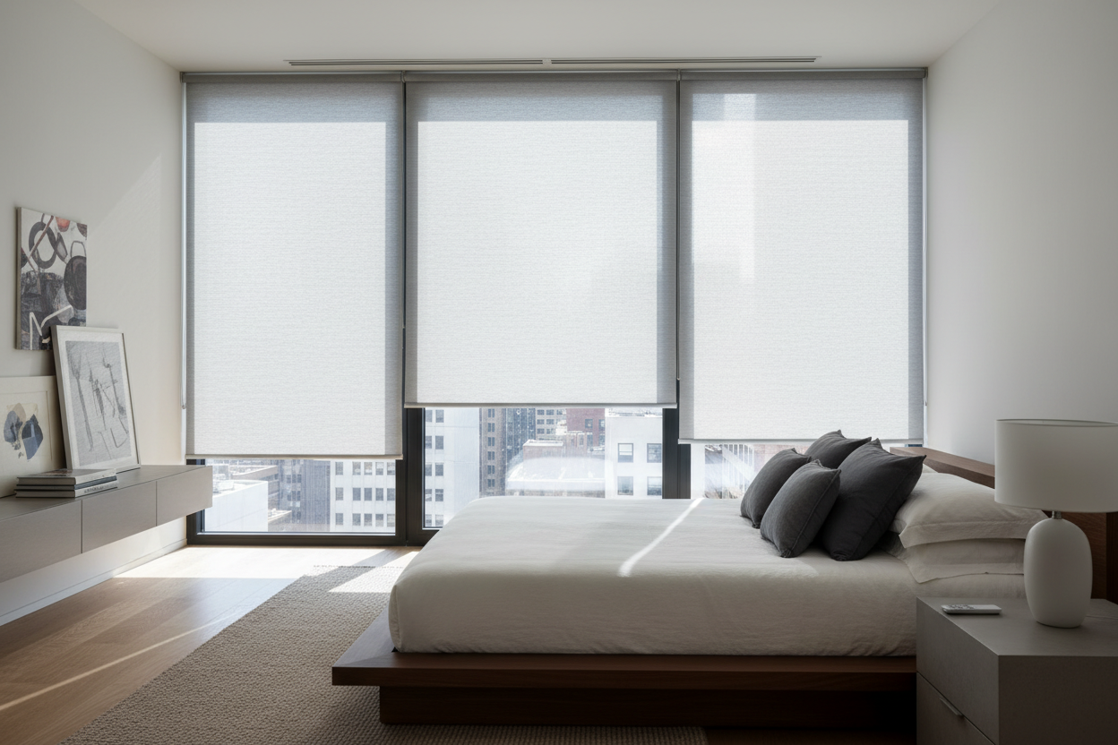 The 3 Reasons I Spec a Designer Roller Blind Over a Roman Shade