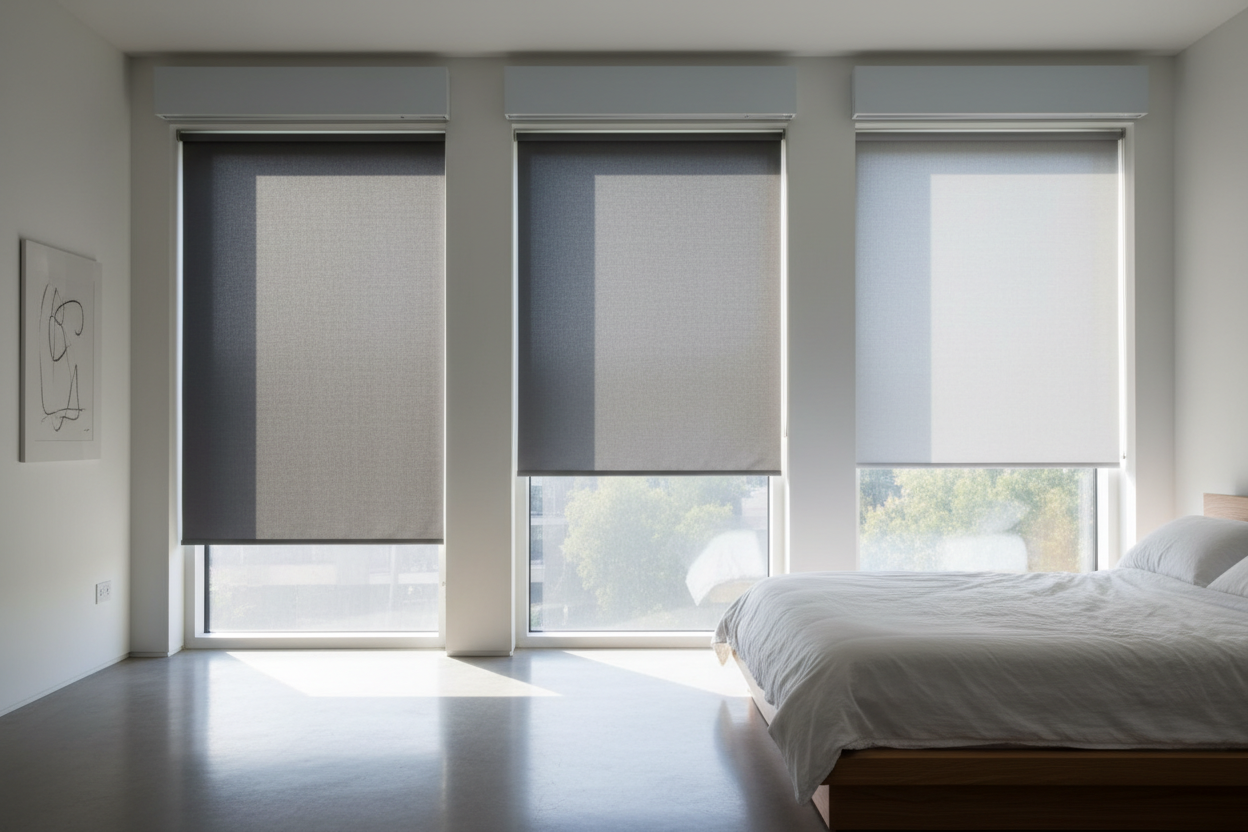 What 1%, 3%, and 5% Actually Mean for Your Roller Shade Opacity