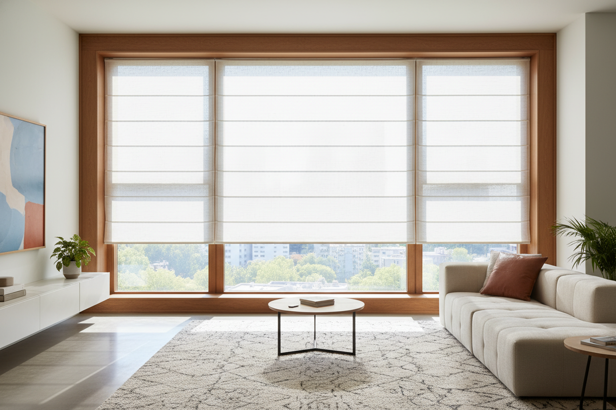 I Hacked Lowe's Roller Blinds to Look Like Custom Designer Shades