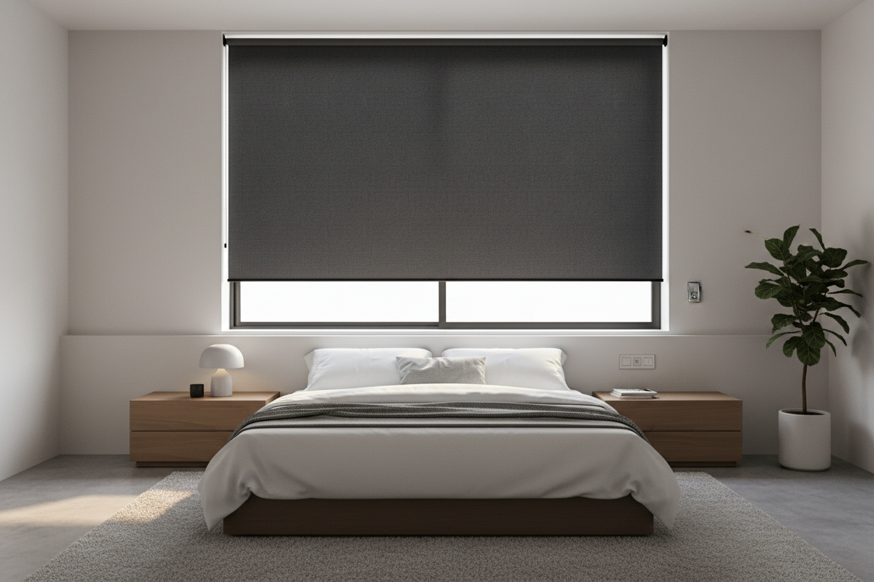 Stop Buying Stiff Vinyl: The Case for Blackout Fabric Roller Blinds