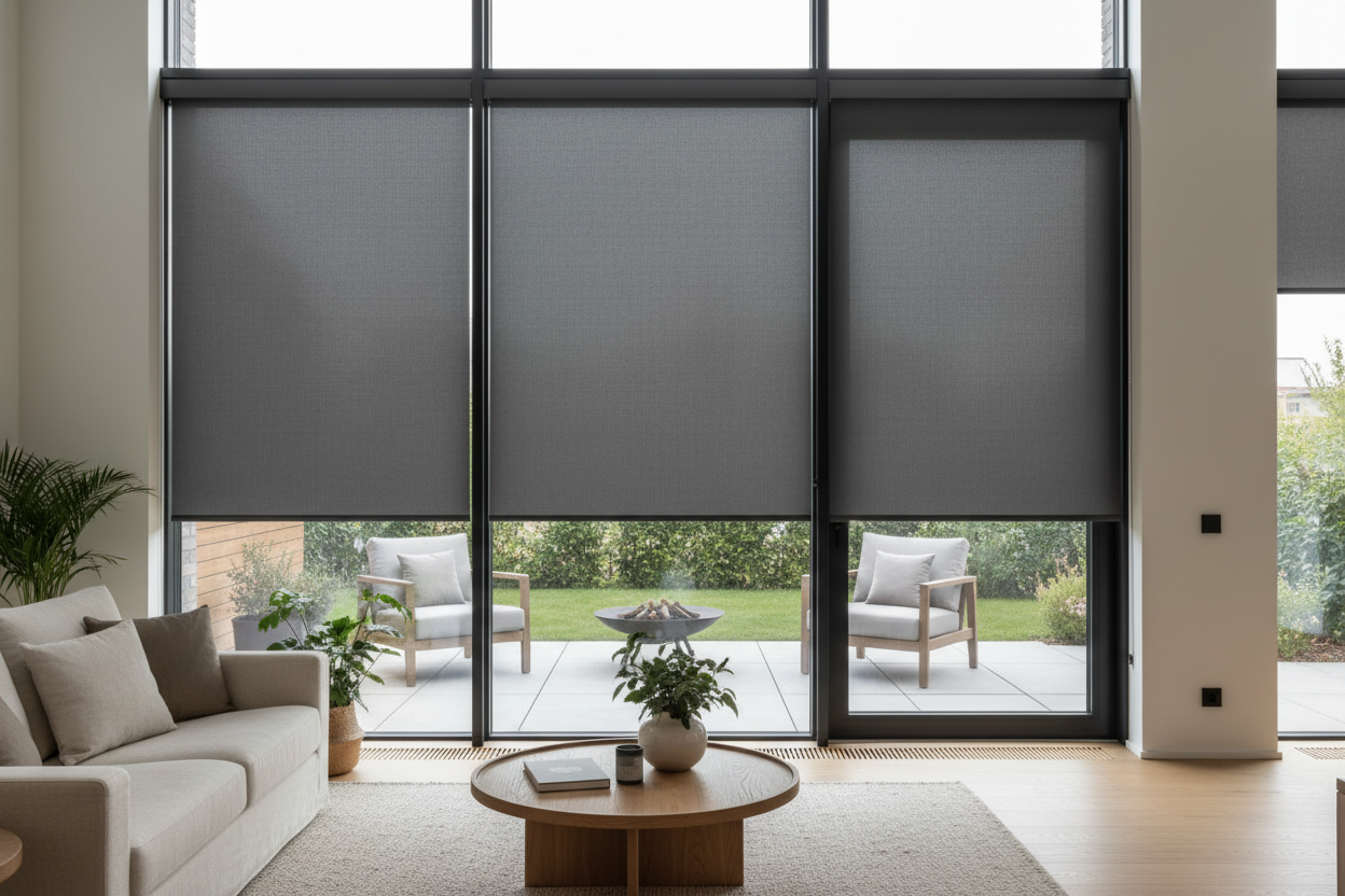 How to Hang Blackout Outdoor Shades Without Creating a Wind Sail
