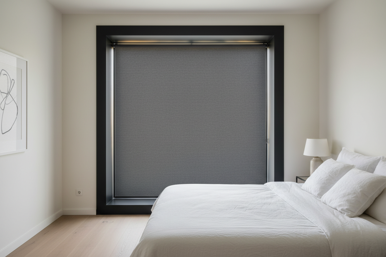 Why Your Bedroom Needs Blackout Shades With Frame to Stop Light Bleed