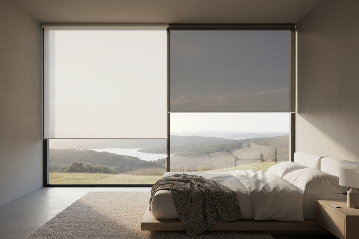 Stop Choosing Between Views and Sleep: The Solar Shades Blackout Hack