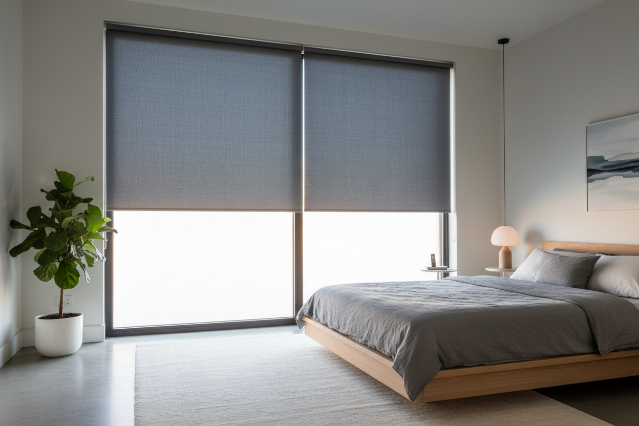 I Skipped the Electrician for Battery Operated Blackout Shades