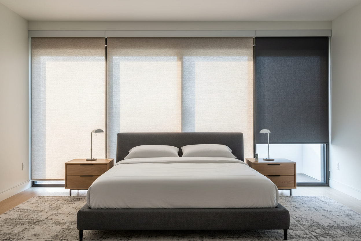 How Select Blinds Blackout Roller Shades Saved My West-Facing Bedroom
