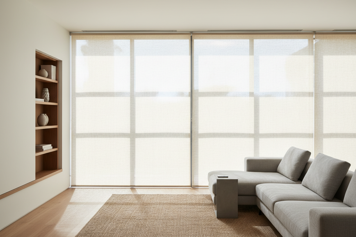 How I Made DIY Roller Shades for Windows That Don't Look Crafty