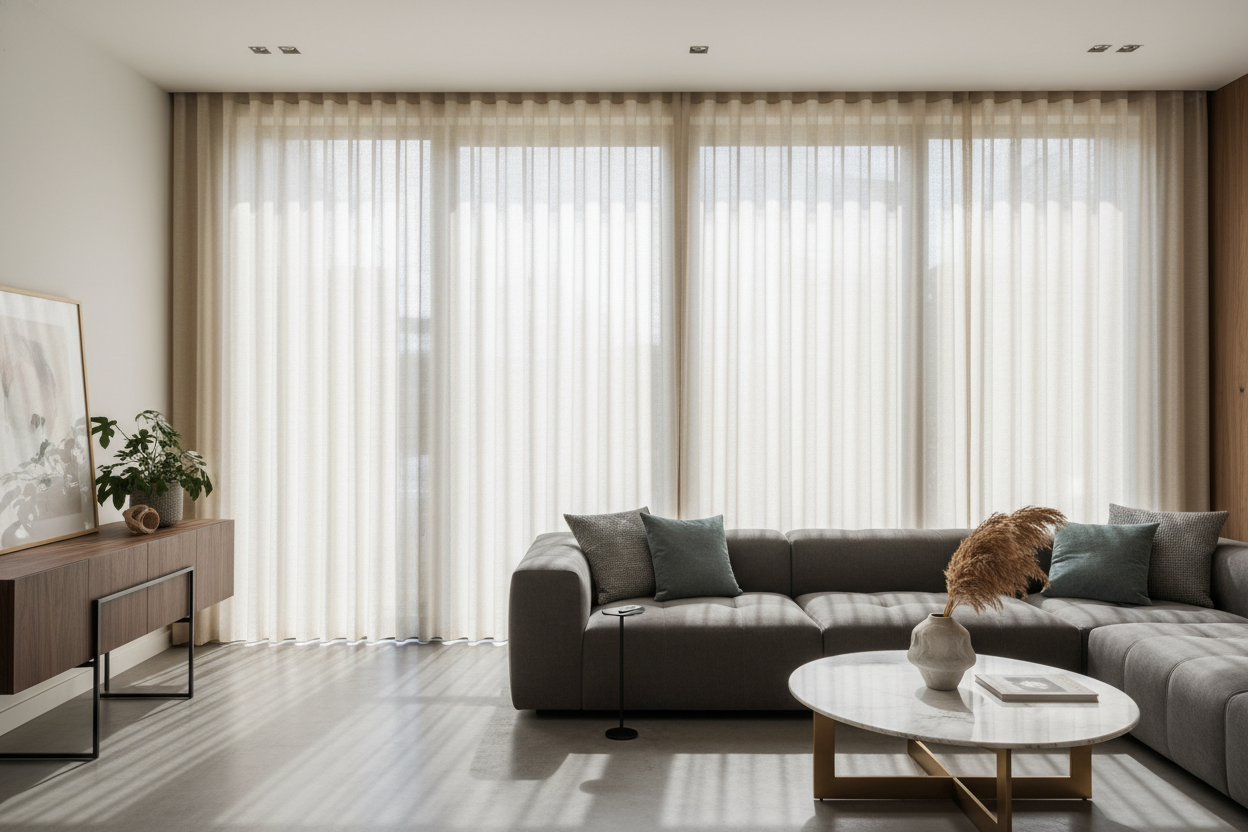 Are Decorative Window Blinds Actually Pretty Enough for a Living Room?