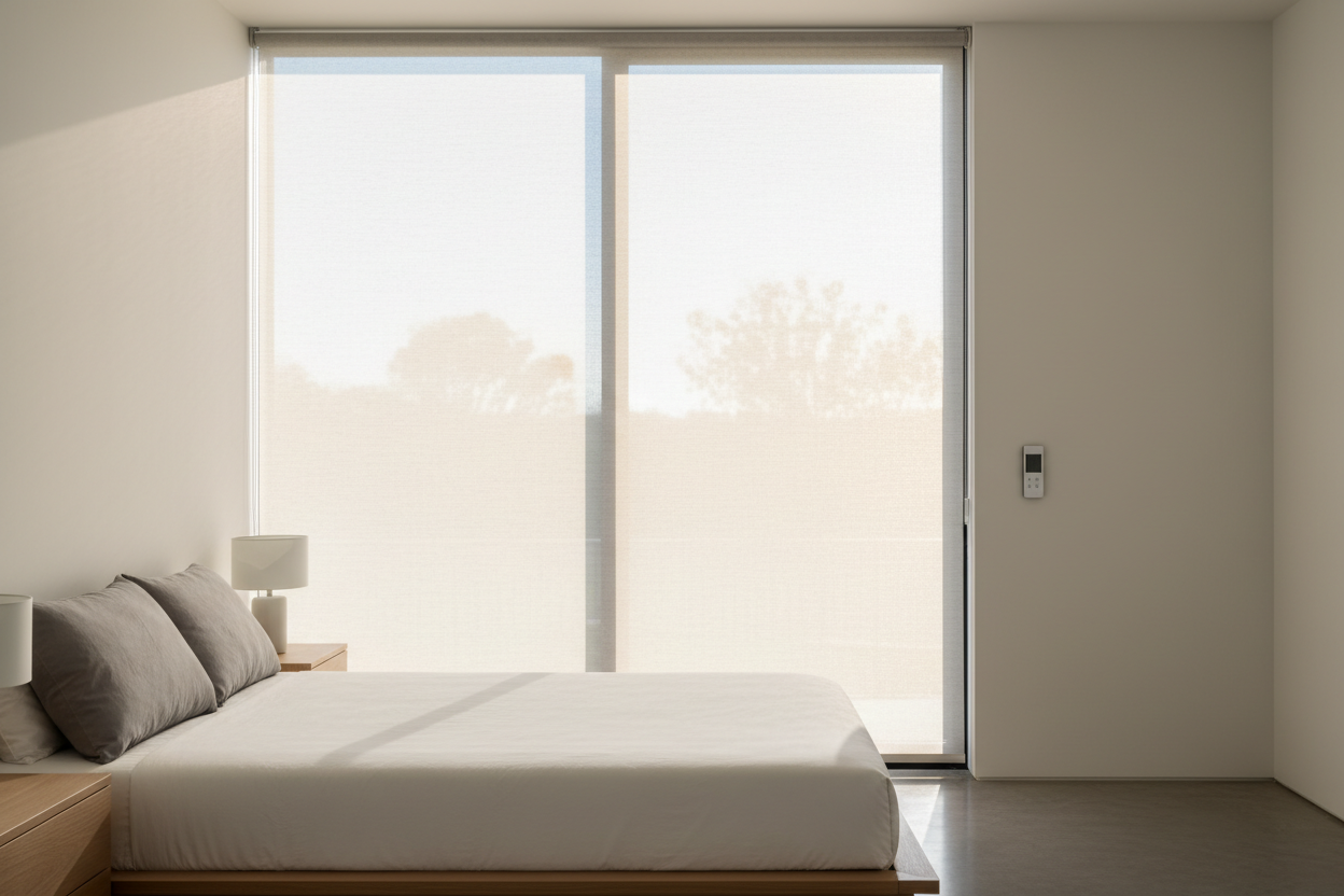 Why I Swapped Heavy Drapes for a Simple Translucent Shade