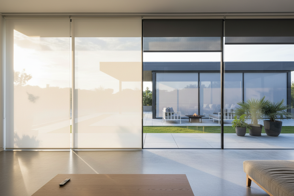 Why I Treat Outdoor Screens and Shades Like Indoor Drapery