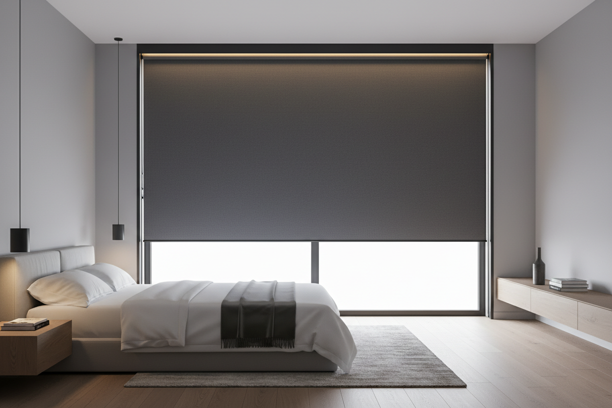 Your Room Isn't Pitch Black Until You Add a Blackout Shade Side Track