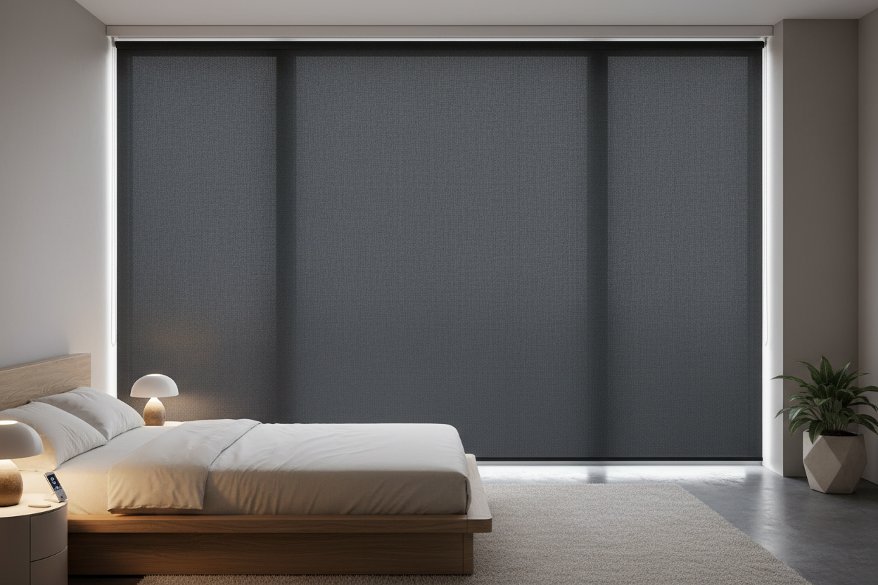 Vinyl vs Cloth: Why I Finally Swapped to a Blackout Fabric Roller Shade