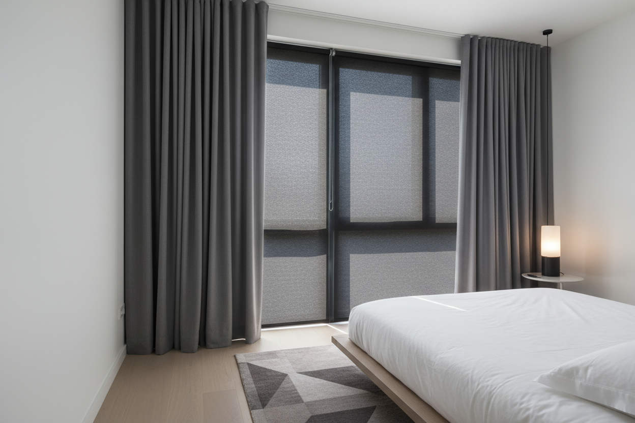I Hid $30 Paper Blackout Shades Behind My Good Drapes for 6 Months