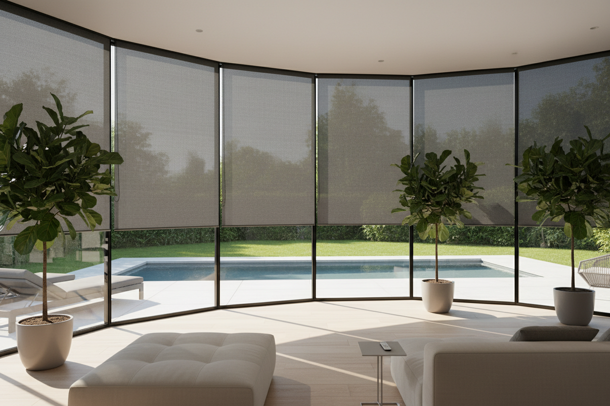 Your Sunroom Is an Oven Because You Need Exterior Blackout Shades