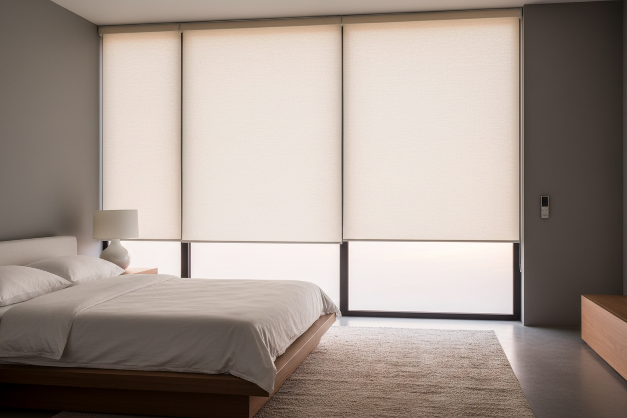 Are the Best Light Filtering Roller Shades Actually Private at Night?
