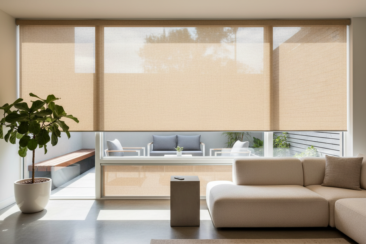 Why the Coolaroo Outdoor Roller Shade 72x72 is My Go-To for Small Patios