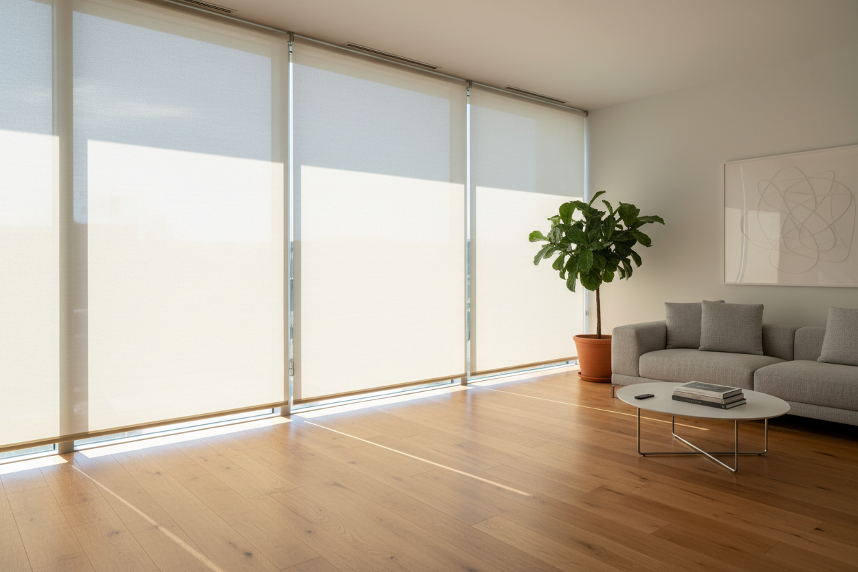 Do Sun Blocking Roller Shades Actually Stop Floors From Fading?