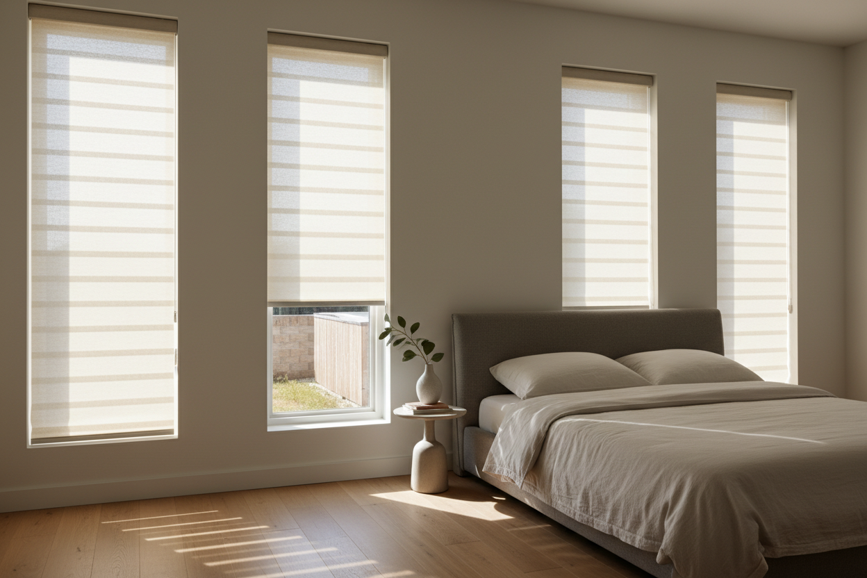 My Sidelights Looked Awkward Until I Sourced Exact 19 Inch Blinds