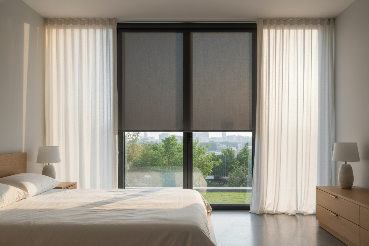 Why I Never Hang 58-Inch Wide Blackout Blinds Without Drapery