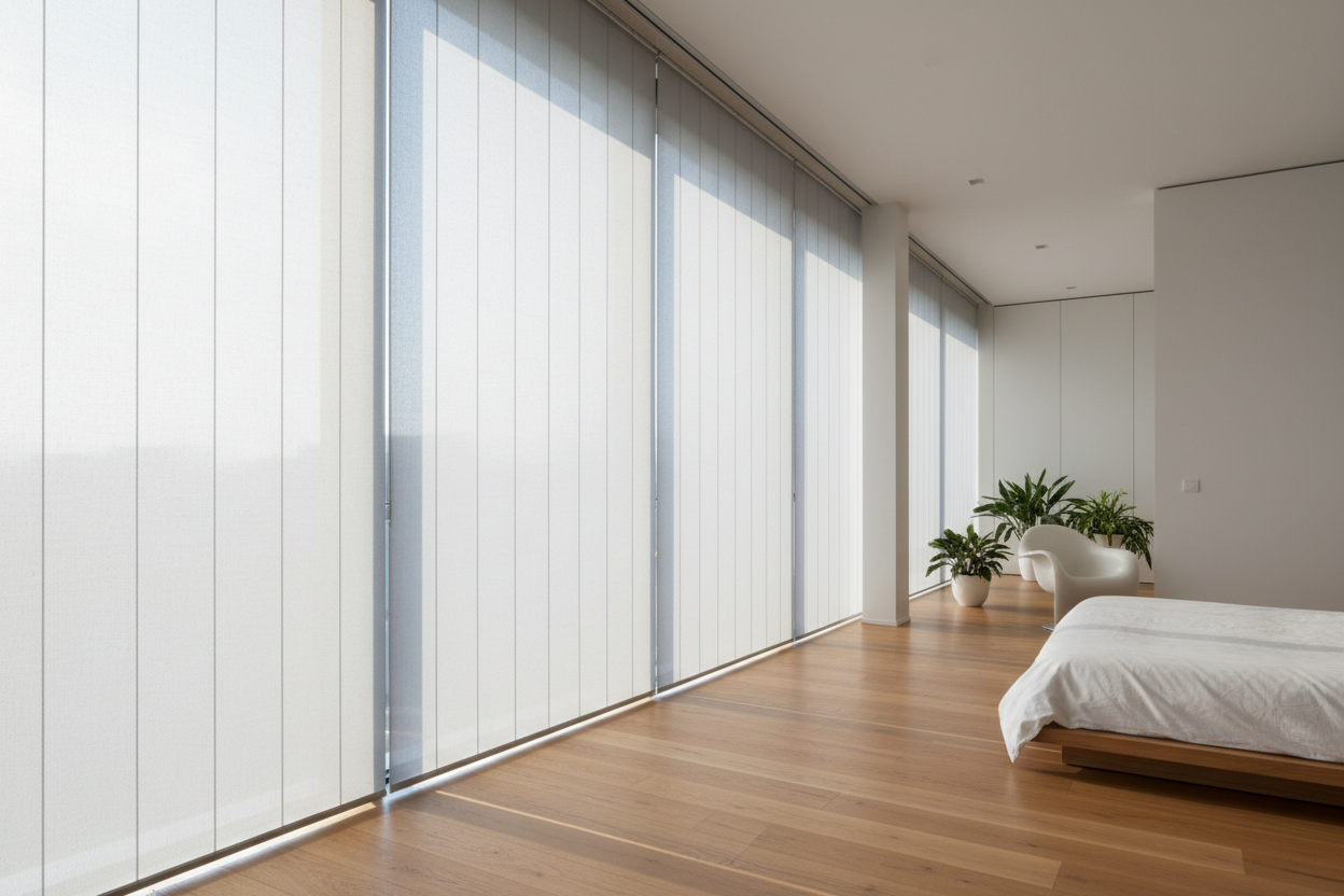Why Your Floor to Ceiling Window Shades Look Like a Projector Screen