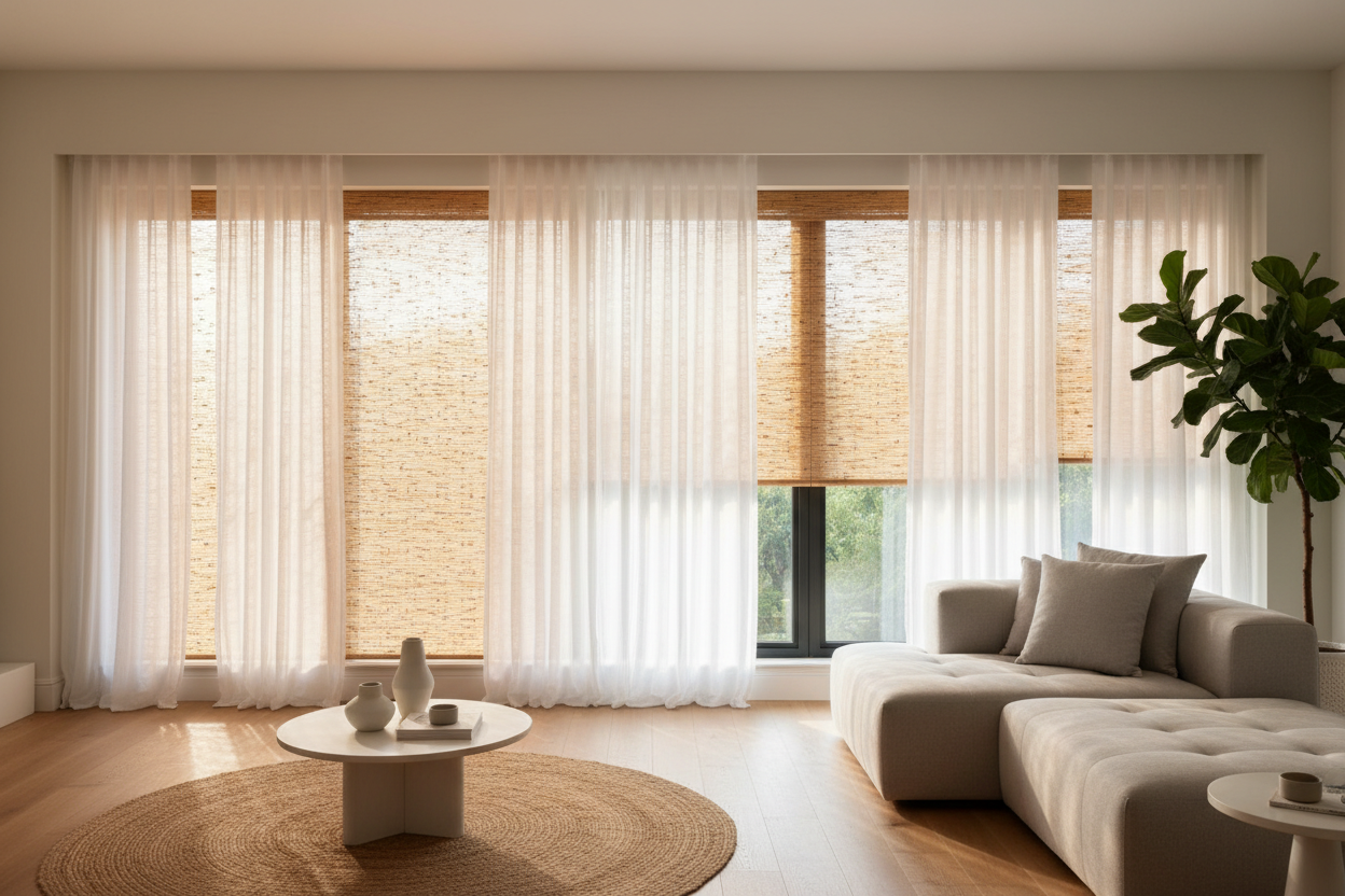 How I Made a $40 Radiance Bamboo Shade Look Like High-End Woven Wood