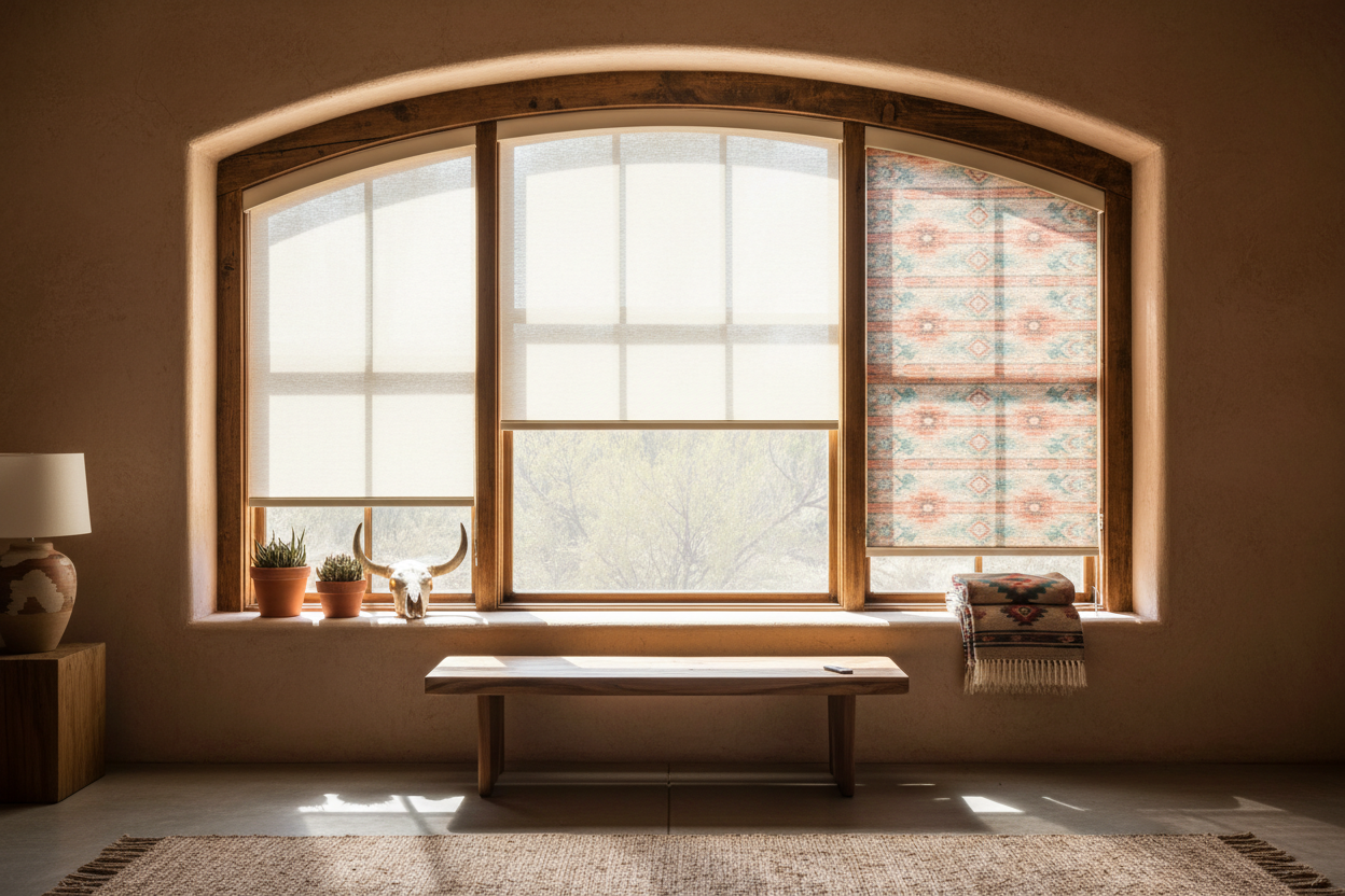 I Finally Found Blinds Santa Fe Adobe Architecture Actually Likes