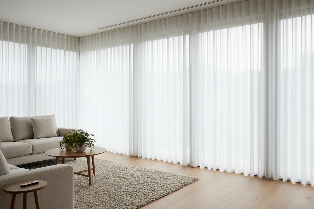 Are Soft Shades for Windows the Cure for a Cold, Sterile Room?