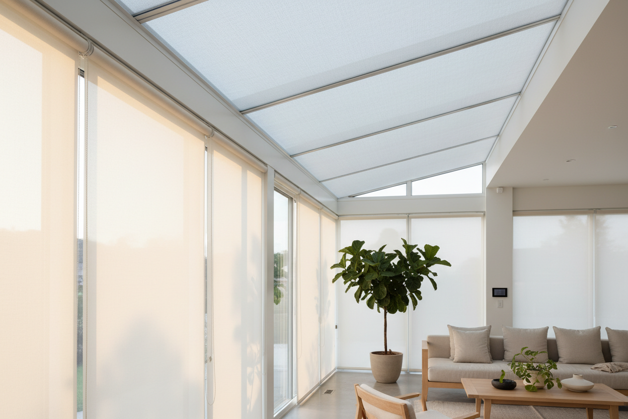I Stopped Baking Alive After Installing a Roller Shade Skylight