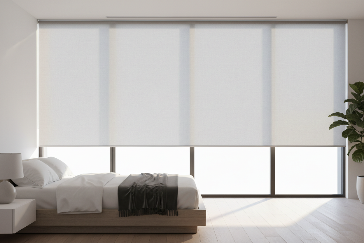 Why Your 72-Inch Wide Roller Shade Looks Like a Projector Screen