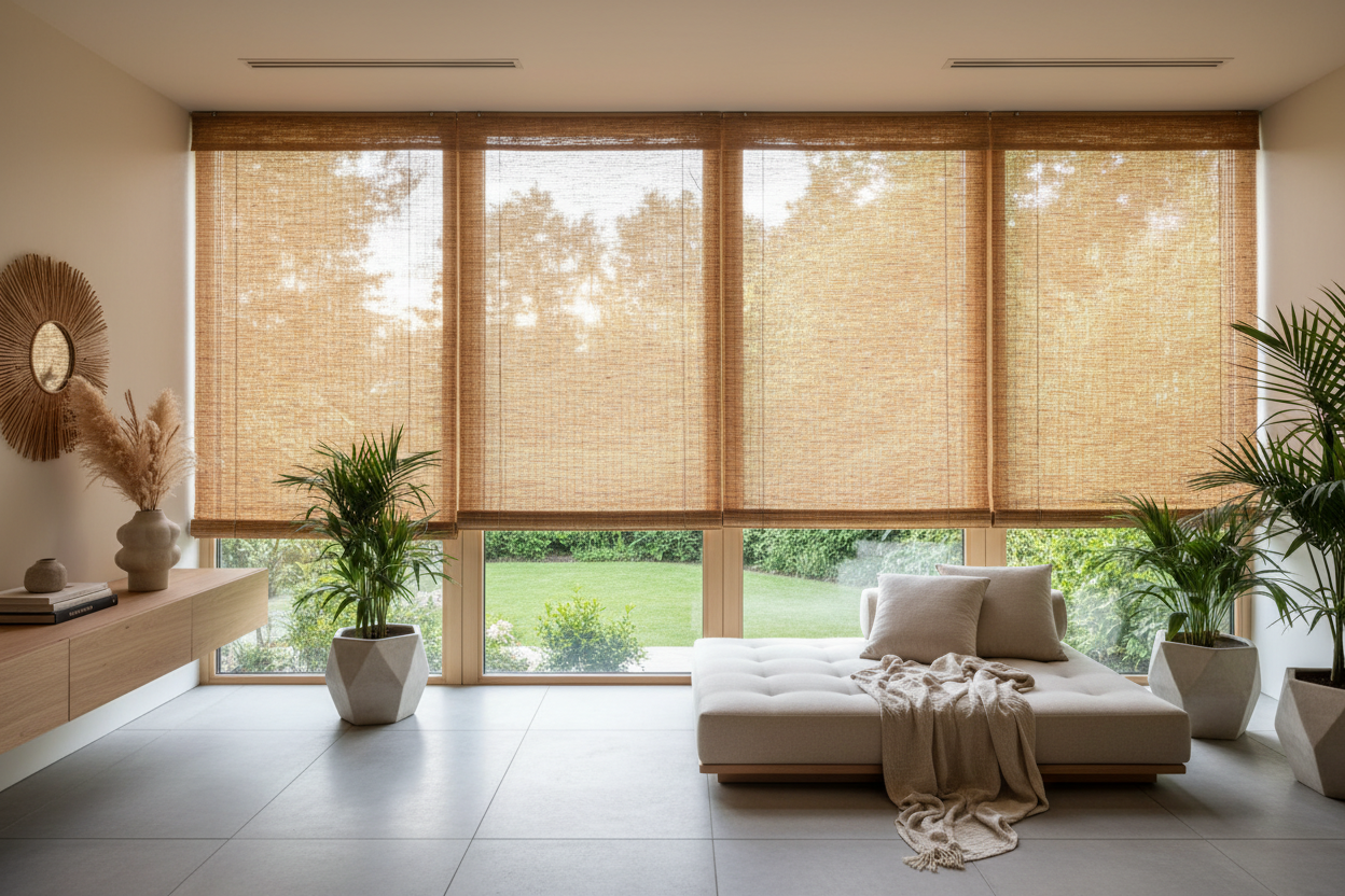 I Turned My Open Porch Into a Room With a 96 Roller Shade