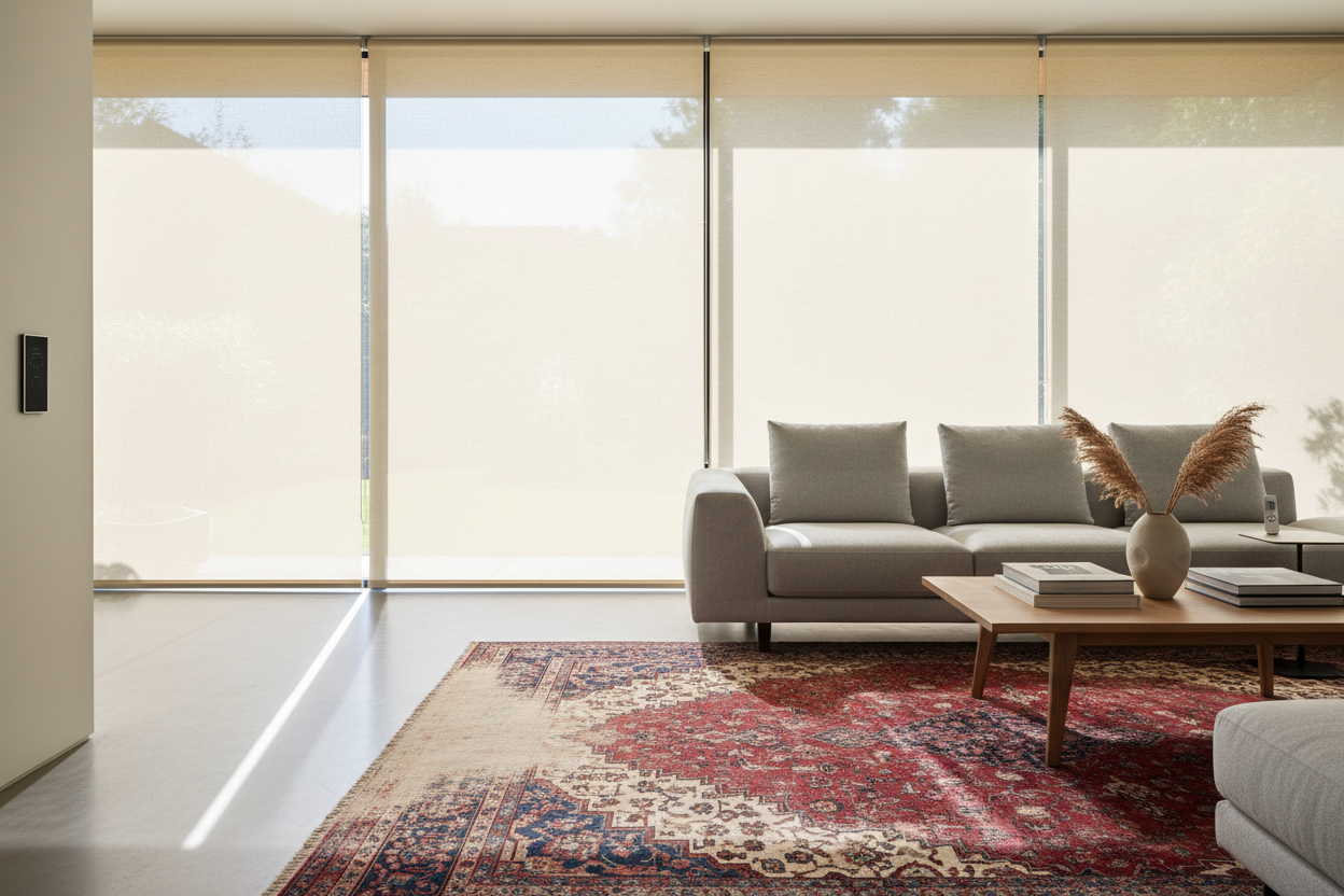 I Ruined a $3,000 Rug Before Finally Buying UV Blocking Blinds